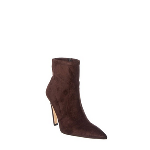 Good American‎ Icon 110 Chocolate Brown Ankle Boots